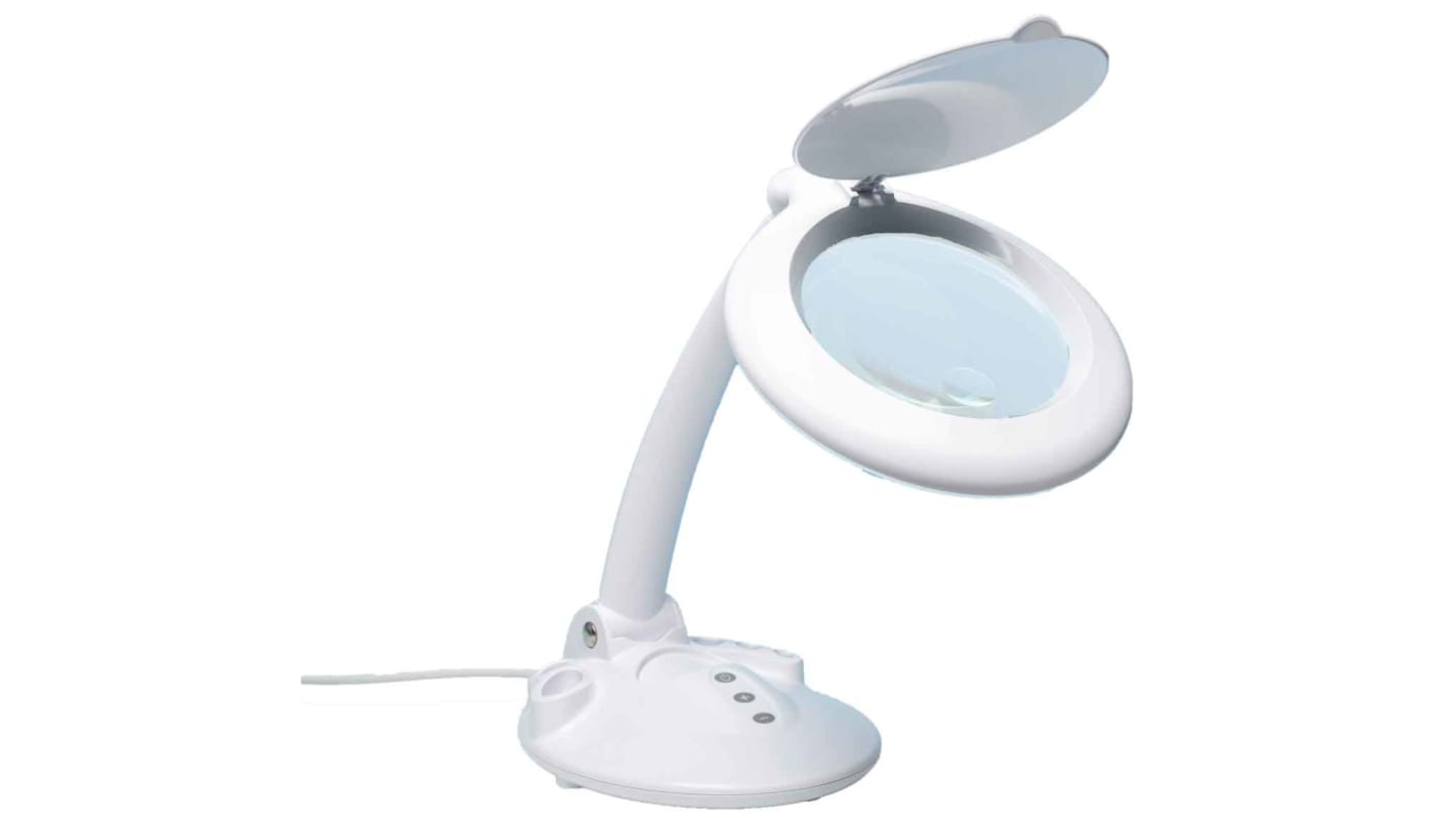 Lampada d'ingrandimento LED RS PRO, 3 dpt, 12 dpt, 125mm, 11W
