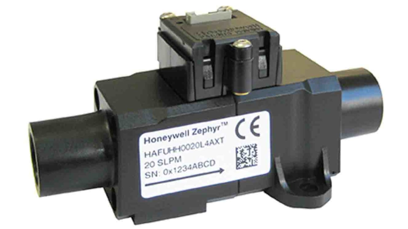 Honeywell HAF Series Digital Airflow Sensor for Air, Gas, 0 l/min Min, 300 L/min Max