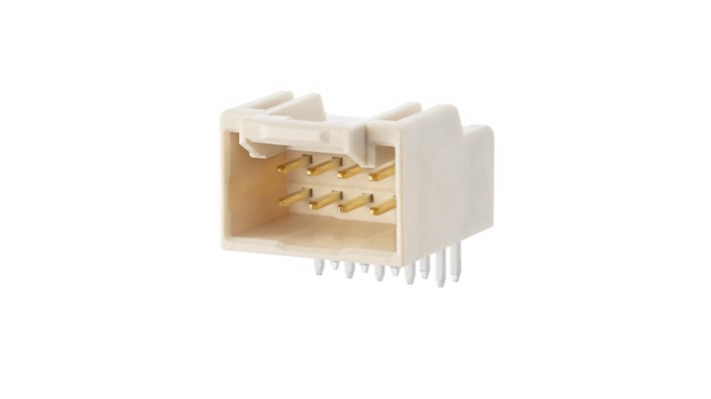 Molex 14p双排排针 直角, 2.0mm间距, THT安装, iGrid 2.0系列