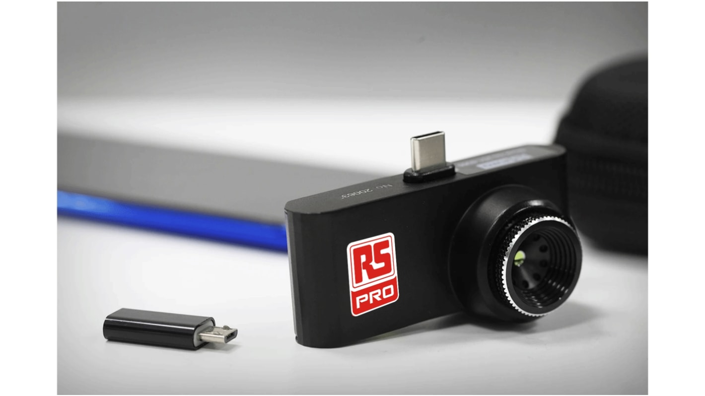 RS PRO T-10 Thermal Imaging Camera, -10 → 330 °C, 206 x 156pixel Detector Resolution