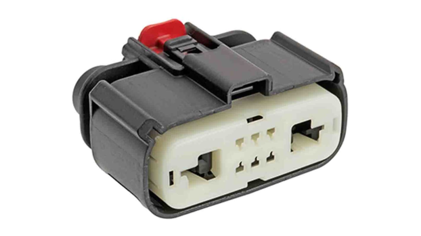 Molex, MX150 Connector Housing Socket Cable Mount 8 Way, Crimp Termination 1600783006