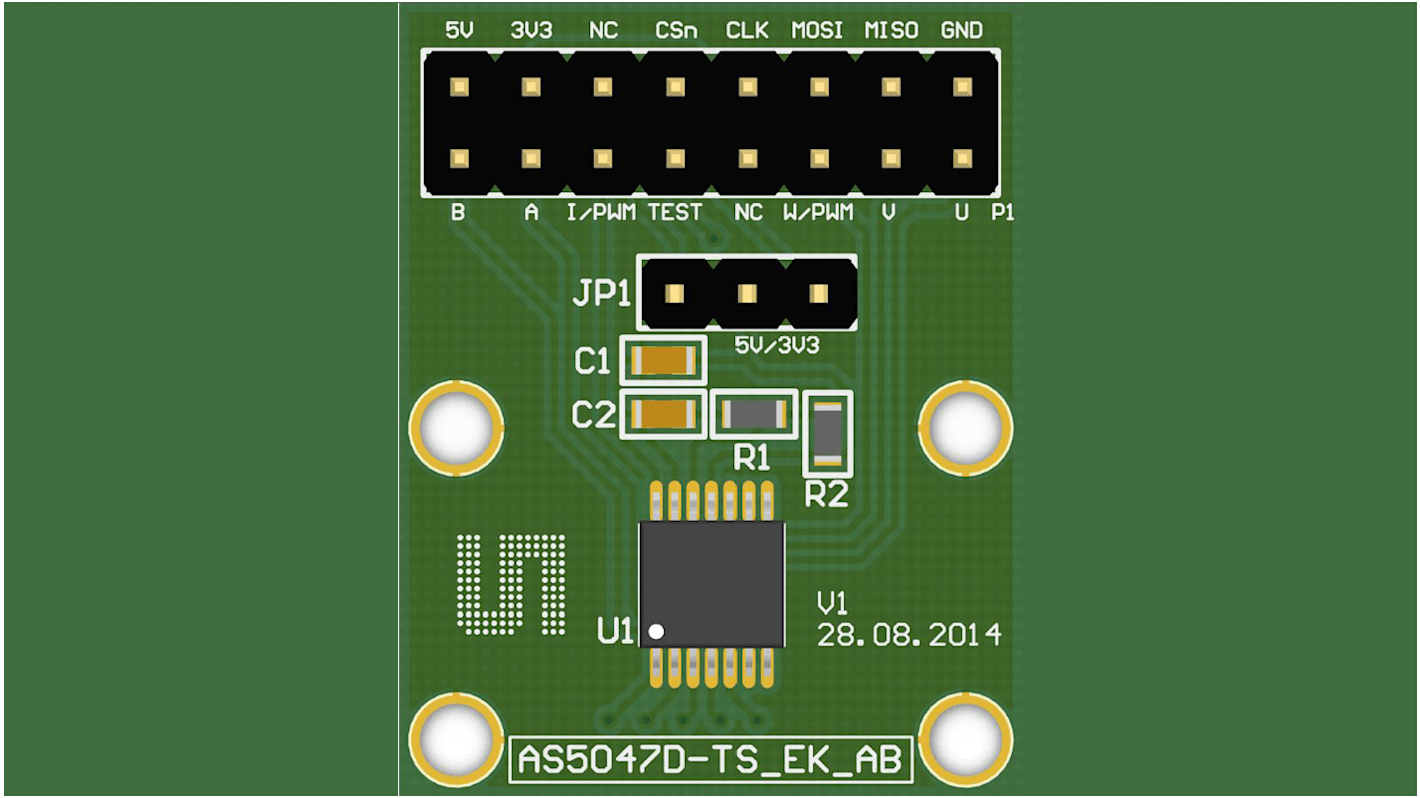 ams OSRAM Adapterboard Development Kit for AS5047D Motor Control