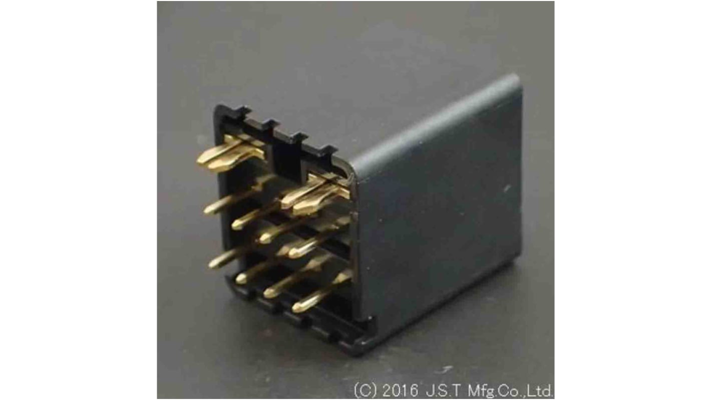 JST 基板接続用ピンヘッダ 8極 2.5mm 2列