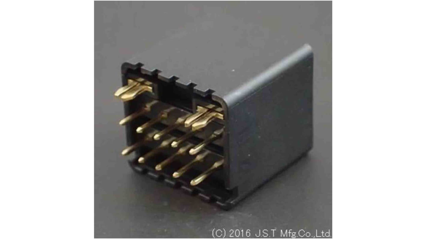JST 基板接続用ピンヘッダ 10極 2.5mm 2列