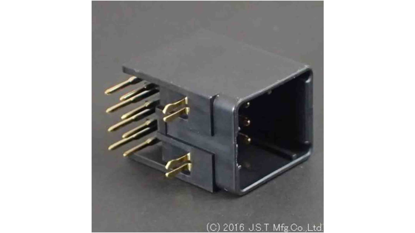 Wtyk PCB 8-pinowe raster: 2.5mm 2-rzędowe JST