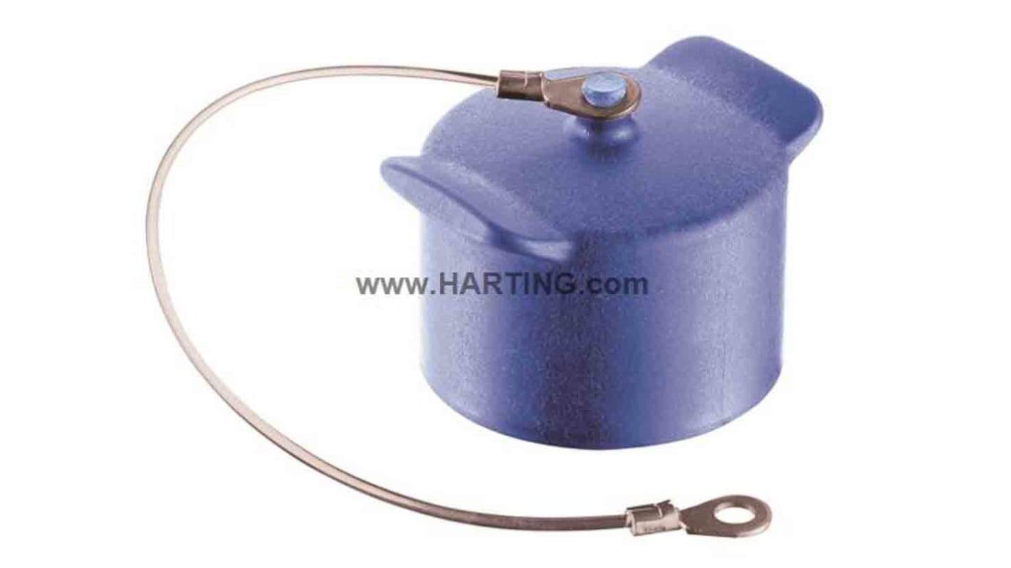 HARTING Protective Cover, Han F+B Series , For Use With Housing Bulkhead Mounting