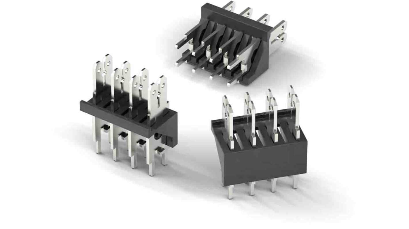 Wurth Elektronik 3p单排排针 垂直, 7.62mm间距, WR-FAST系列