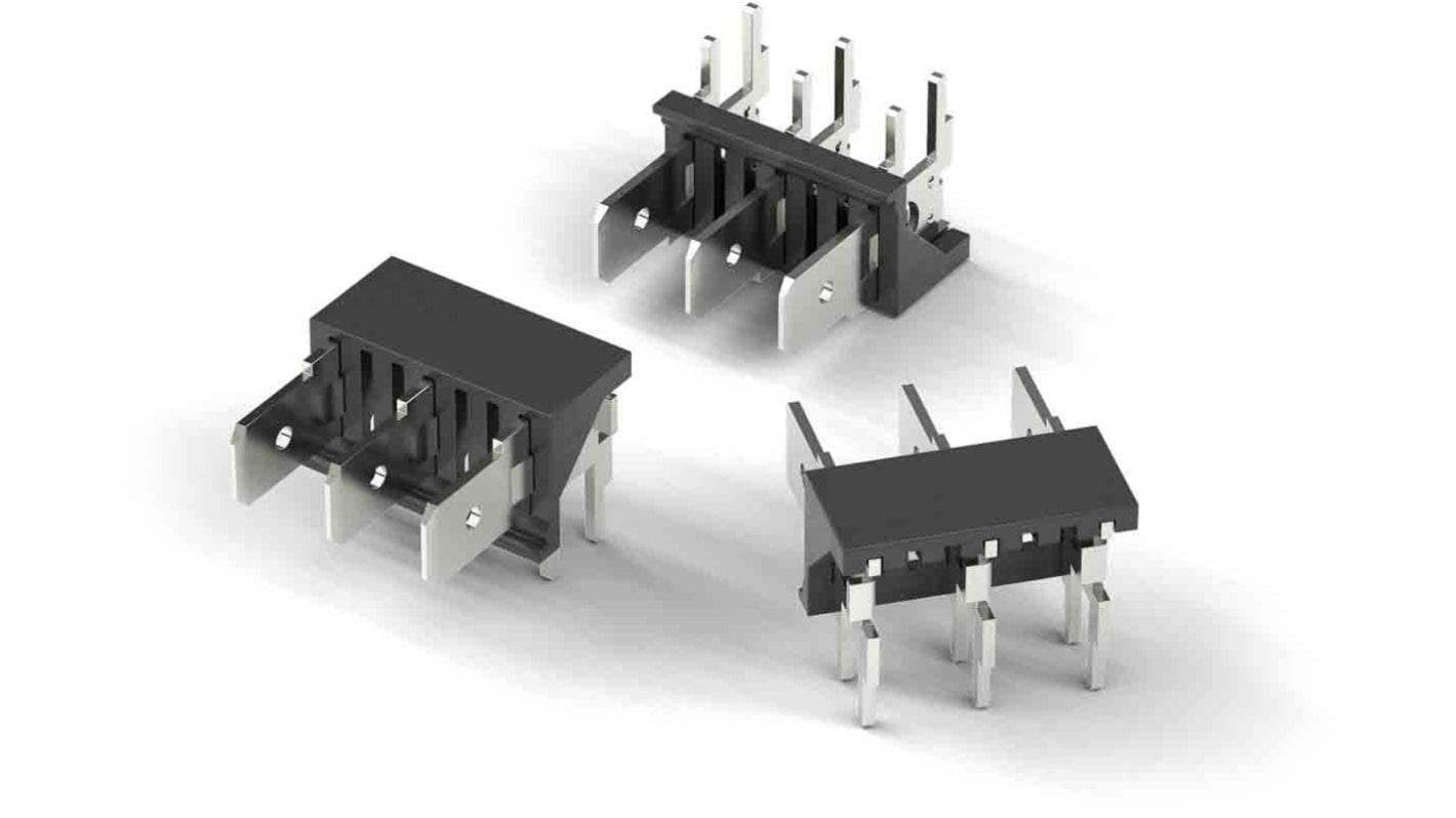 Wurth Elektronik WR-FAST Series Vertical PCB Header, 8 Contact(s), 5.08mm Pitch, 1 Row(s), Shrouded