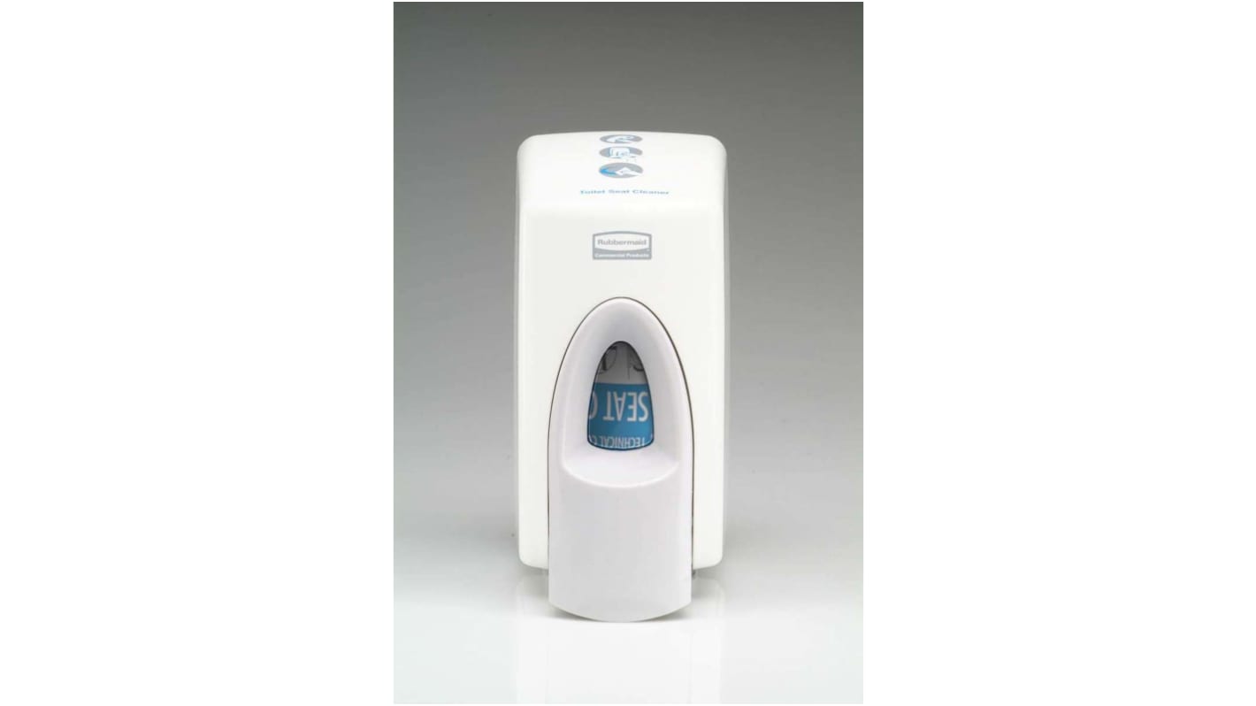 Dispenser sapone Rubbermaid Commercial Products, cartuccia da 400ml Spray Seat & Handle Cleaner Spray dispenser White Sì