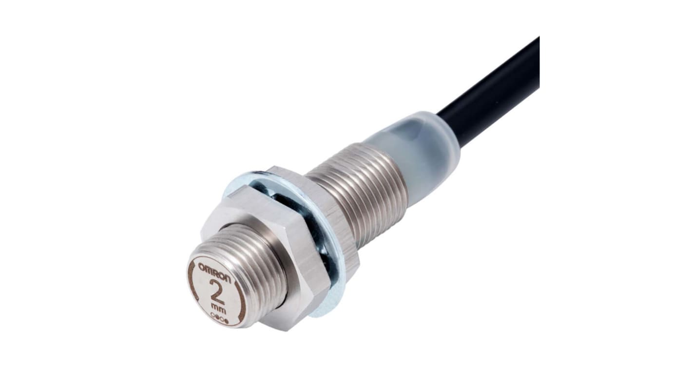 Rs-Online Sensore di prossimità Cilindro filettato Omron M18 rilevamento 5 mm 10 → 30 V CC
