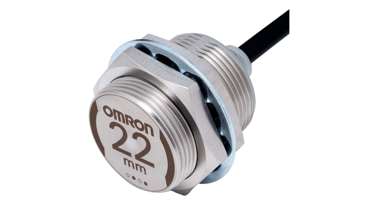 Rs-Online Sensore di prossimità Cilindro filettato Omron M30 rilevamento 22 mm 10 → 30 V CC