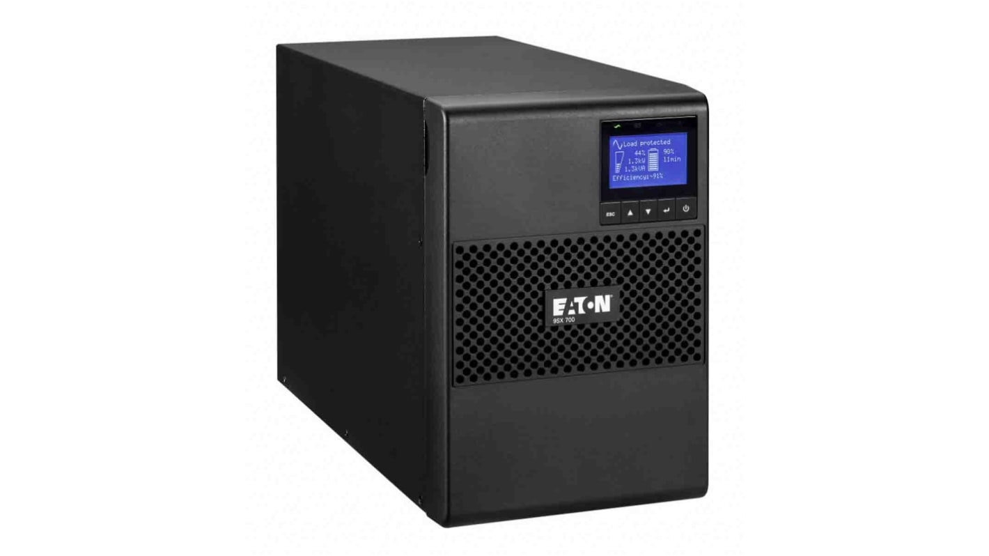 Eaton 190 → 276V ac Input Stand Alone Uninterruptible Power Supply, 700VA (630W), 9SX