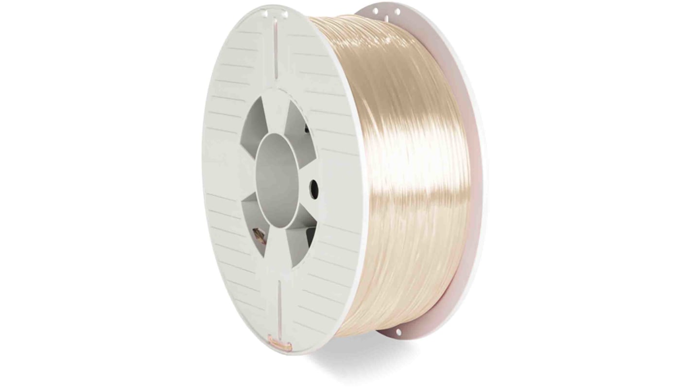 Filament do drukarki 3D PET-G Ø 1.75mm 1kg Przezroczysty Verbatim