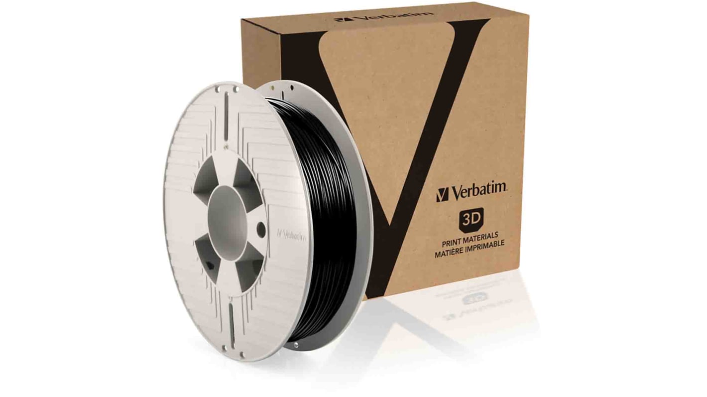 Verbatim 1.75mm Black DURABIO 3D Printer Filament, 500g