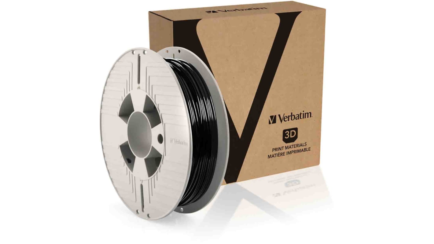 Verbatim DURABIO 3D-Drucker Filament, Schwarz, 2.85mm, FDM, 500g