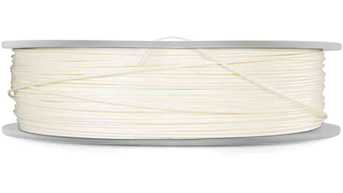 Verbatim TPE 85A 3D-Drucker Filament zur Verwendung mit Jeder 3D-Drucker, Weiß, 1.75mm, FDM, 500g