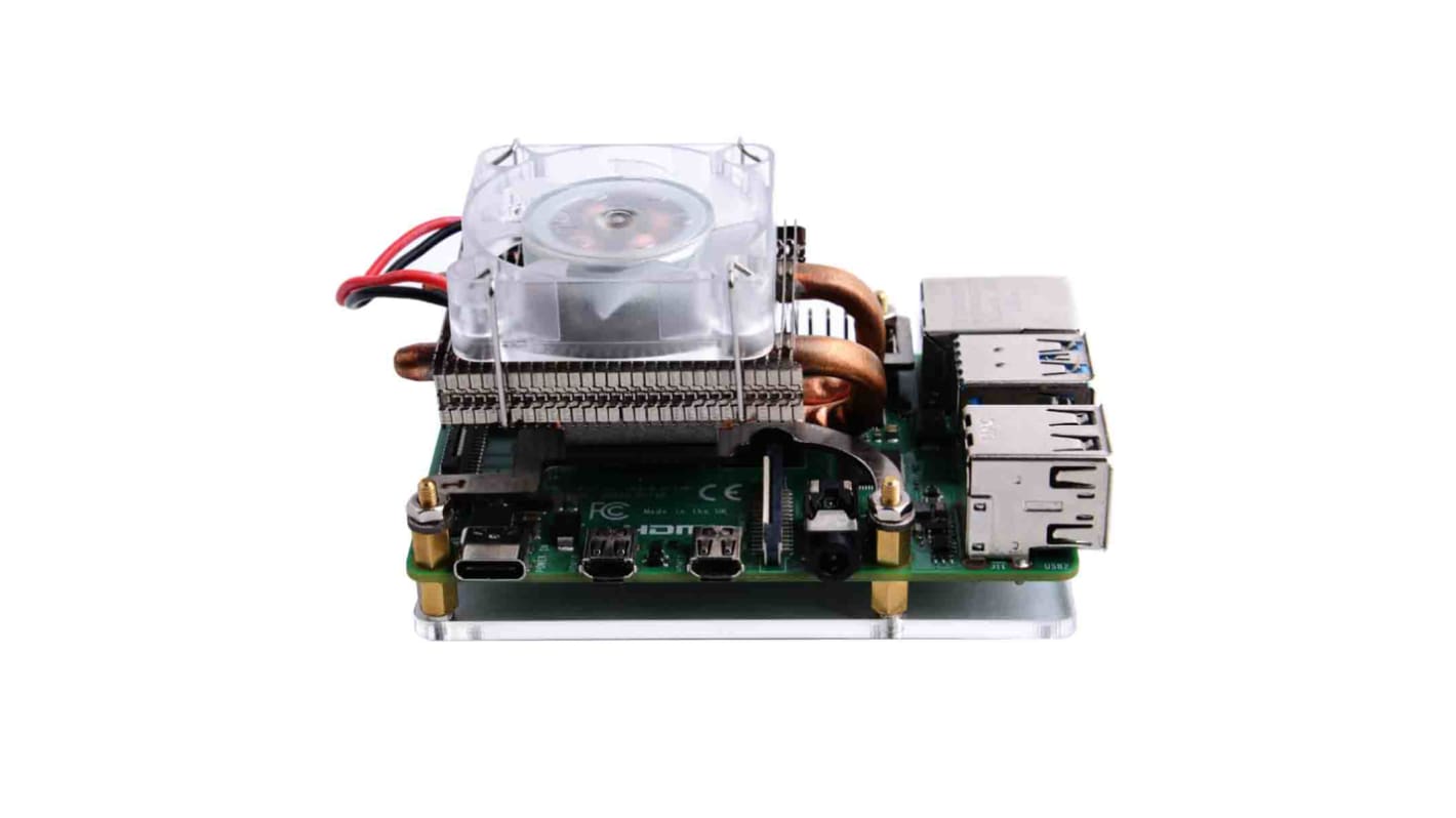 Wentylator chłodzący Chłodzenie Niskoprofilowy wentylator chłodzący W obudowie TYPU ICE Tower do Raspberry Pi rozmiar