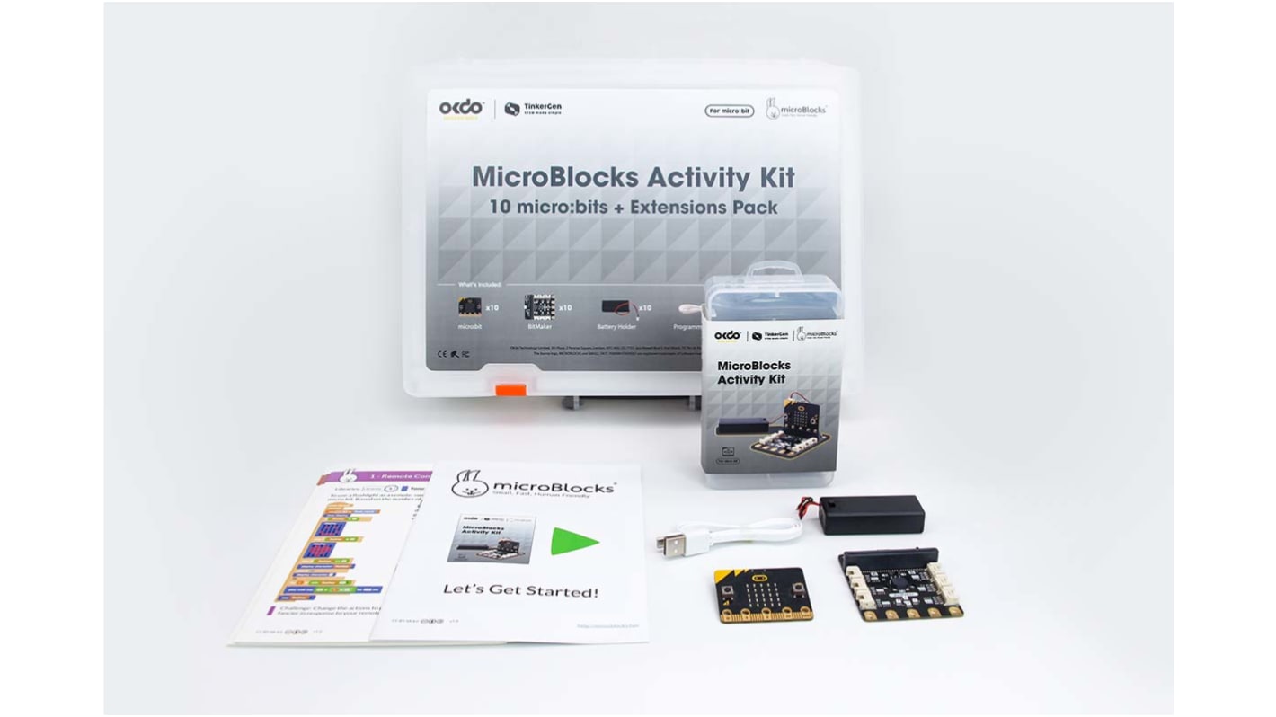 Okdo MicroBlocks アクティビティキット - クラスルームキット 部品キット 604120011