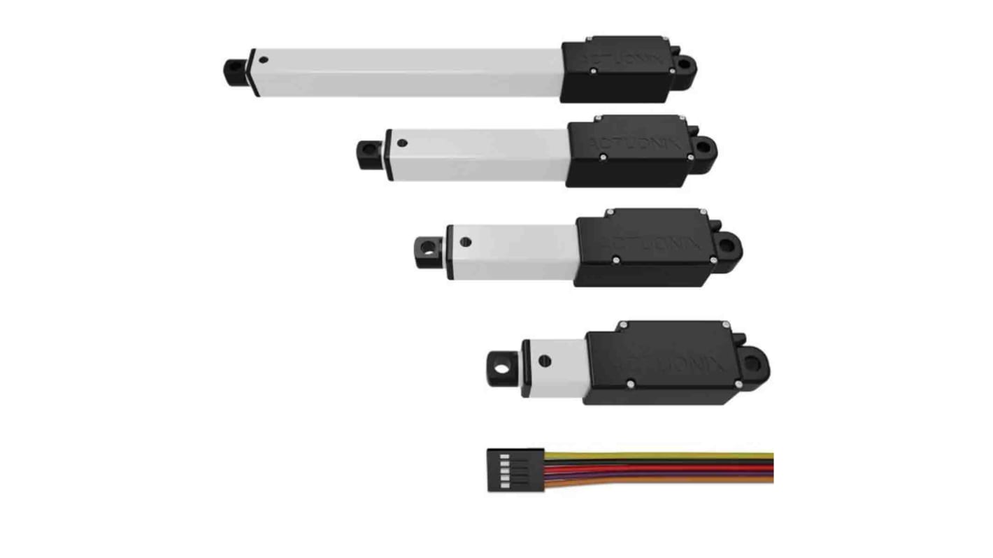 Actuonix Micro Linear Actuator, 100mm, 6V dc, 13mm/s