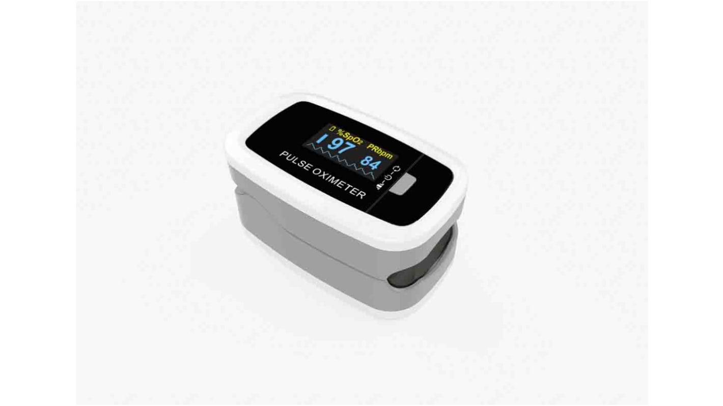 RS PRO Pulse Oximeter for Oxygen Detection
