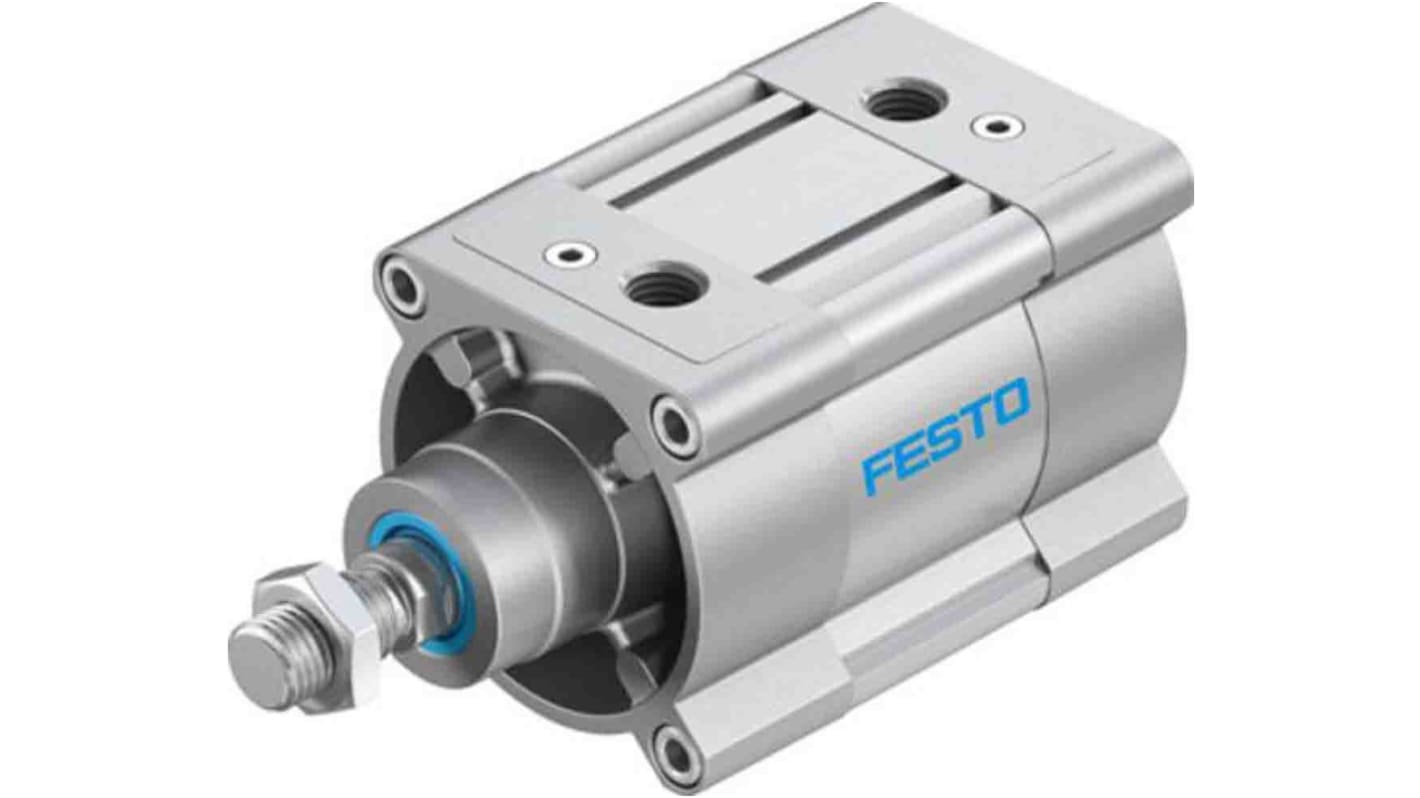 Festo DSBC 1384804 Pneumatikzylinder doppeltwirkend, Bohrung Ø 100mm / Hub 25mm