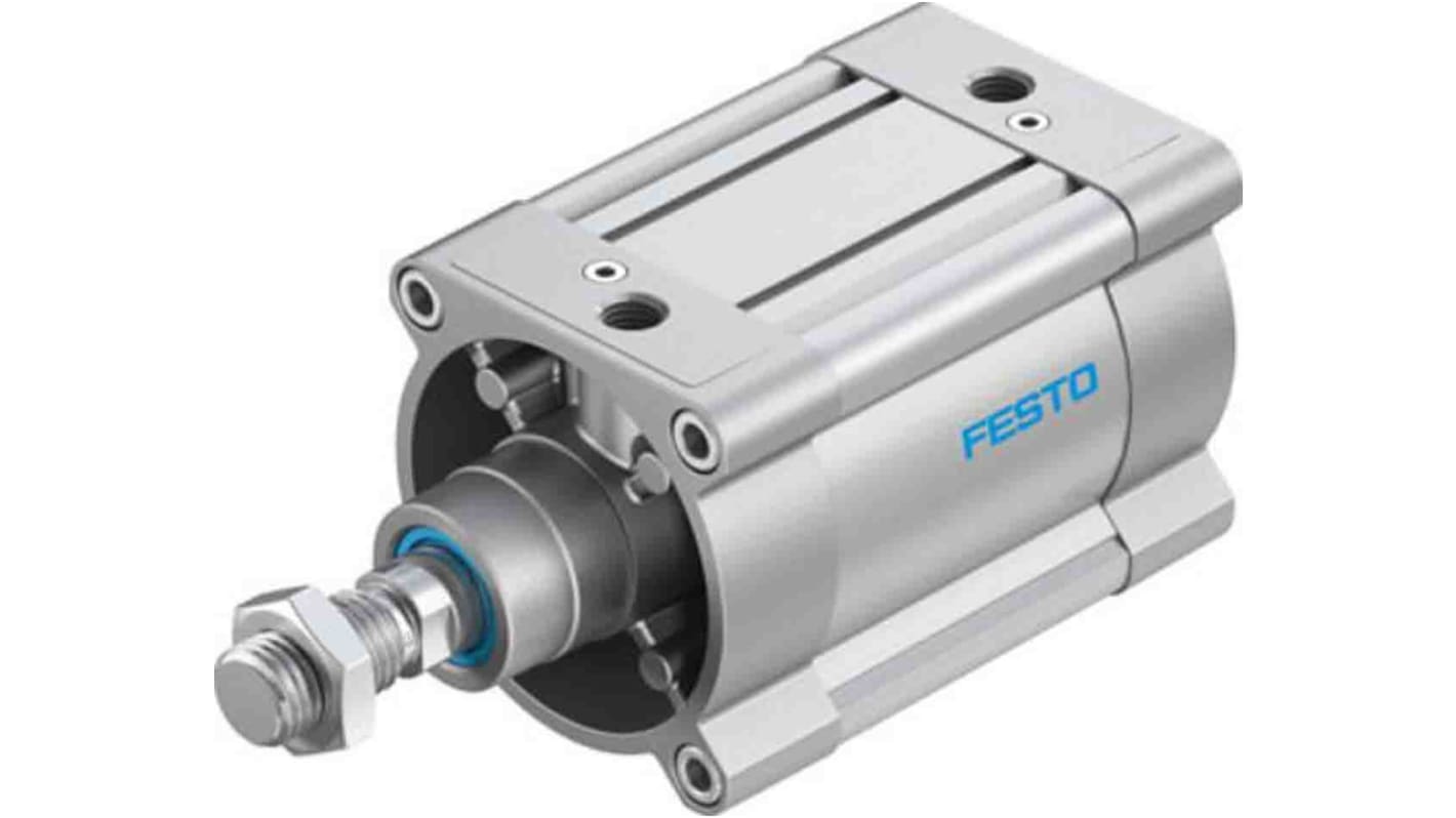 Festo 双作用活塞杆气缸, 50mm行程, 125mm孔径, DSBC系列