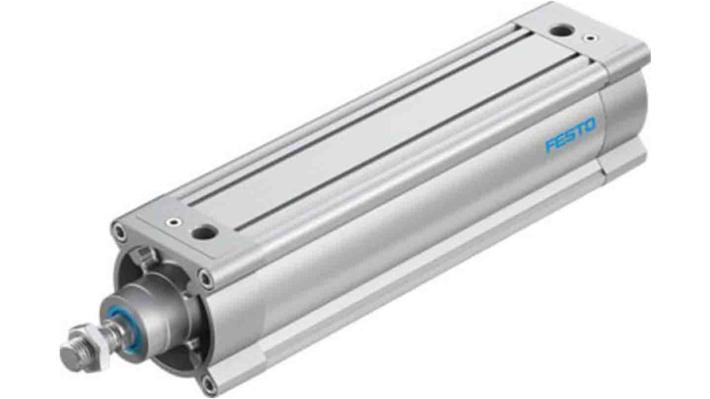 Festo Pneumatic Piston Rod Cylinder - 1384813, 100mm Bore, 320mm Stroke, DSBC Series, Double Acting