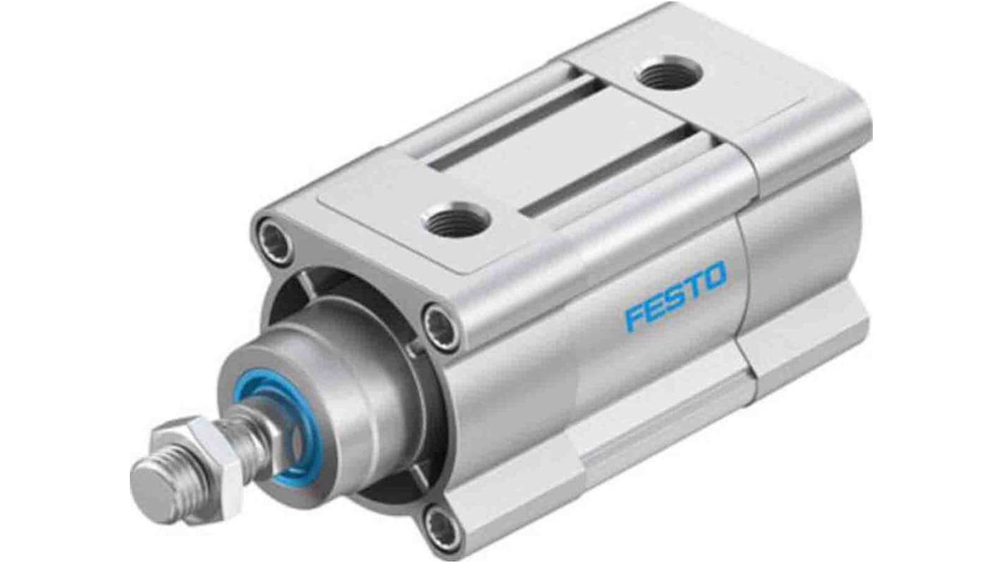 Festo Pneumatic Piston Rod Cylinder - 2126684, 63mm Bore, 20mm Stroke, DSBC Series, Double Acting