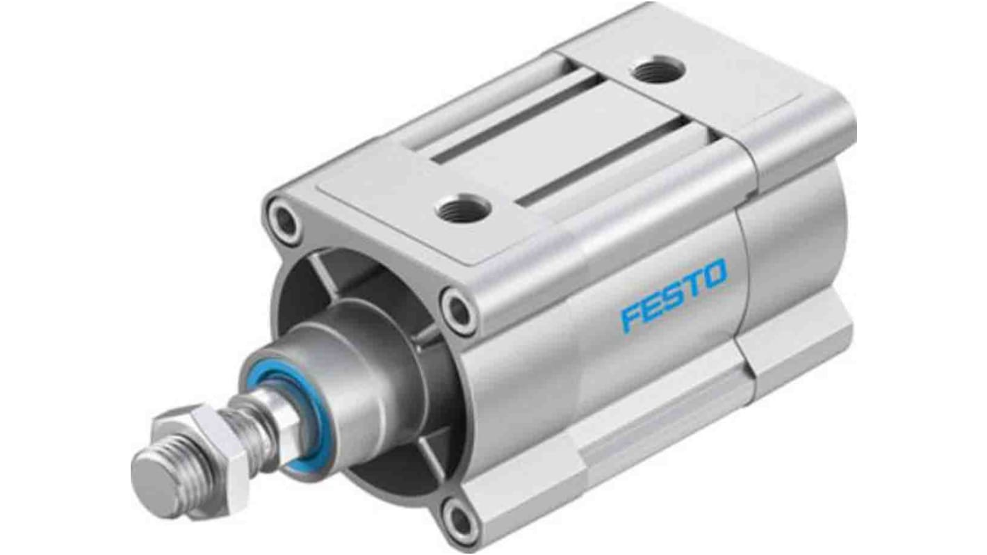 Festo Pneumatic Piston Rod Cylinder - 2126637, 80mm Bore, 30mm Stroke, DSBC Series, Double Acting