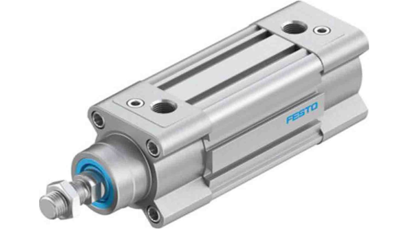 Festo Pneumatic Piston Rod Cylinder - 3660618, 40mm Bore, 40mm Stroke, DSBC Series, Double Acting