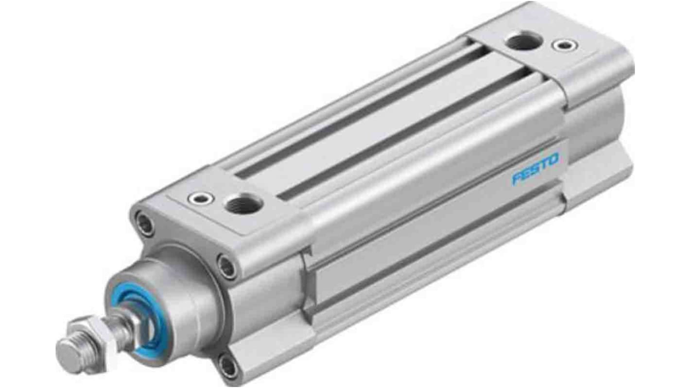 Festo Pneumatic Piston Rod Cylinder - 3660622, 40mm Bore, 80mm Stroke, DSBC Series, Double Acting