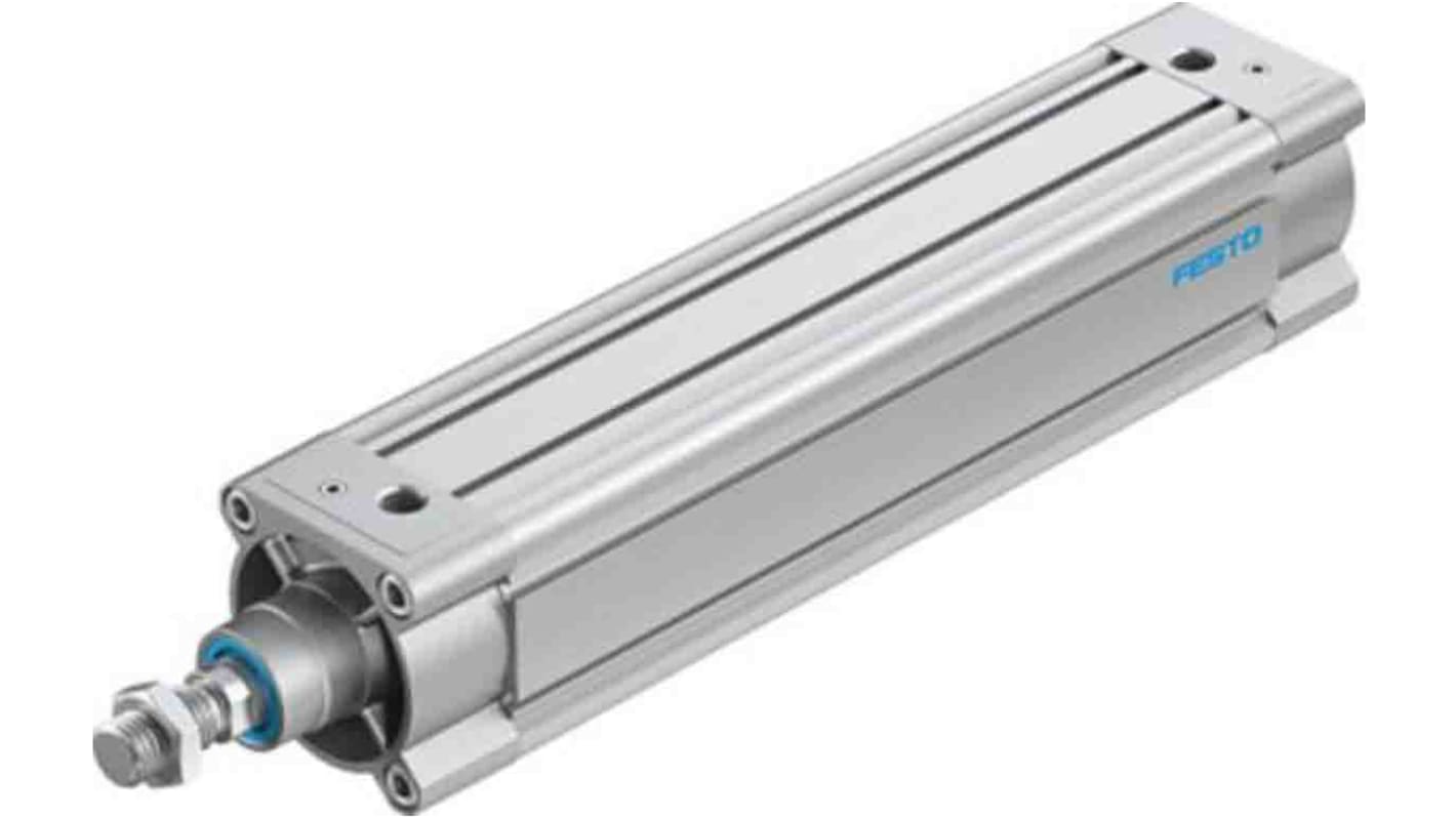 Festo Pneumatic Piston Rod Cylinder - 3656646, 80mm Bore, 320mm Stroke, DSBC Series, Double Acting