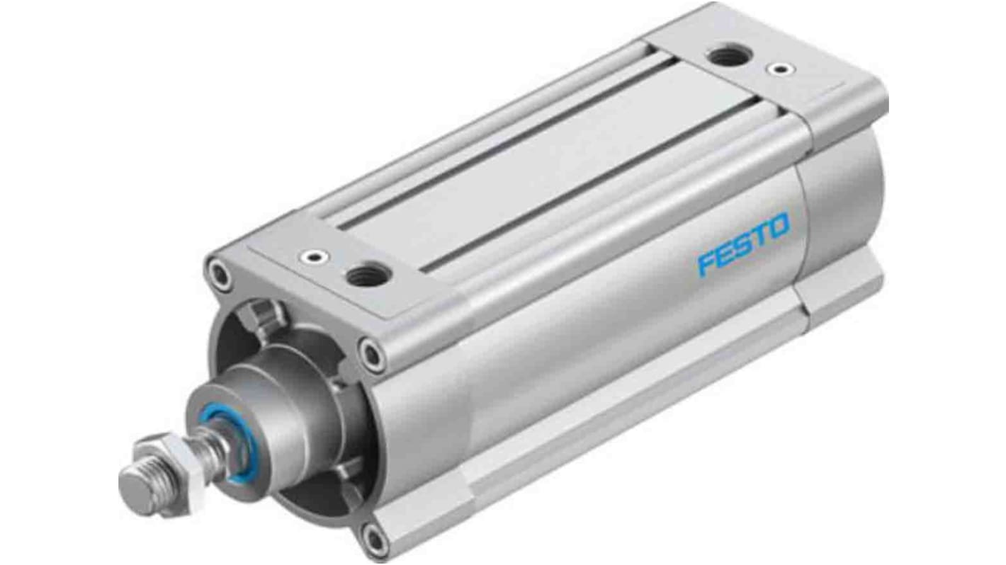 Festo Pneumatic Piston Rod Cylinder - 1384810, 100mm Bore, 160mm Stroke, DSBC Series, Double Acting