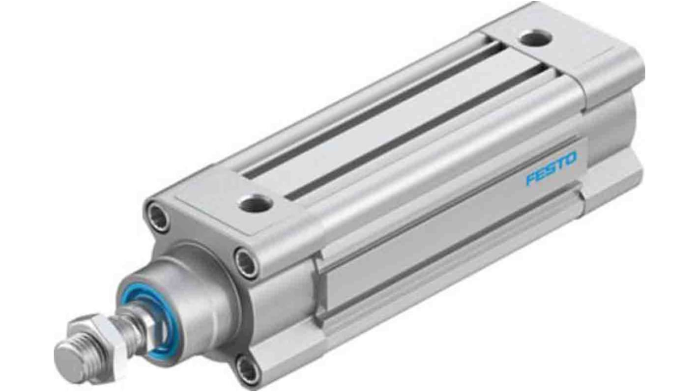 Festo Pneumatic Piston Rod Cylinder - 3659499, 50mm Bore, 100mm Stroke, DSBC Series, Double Acting