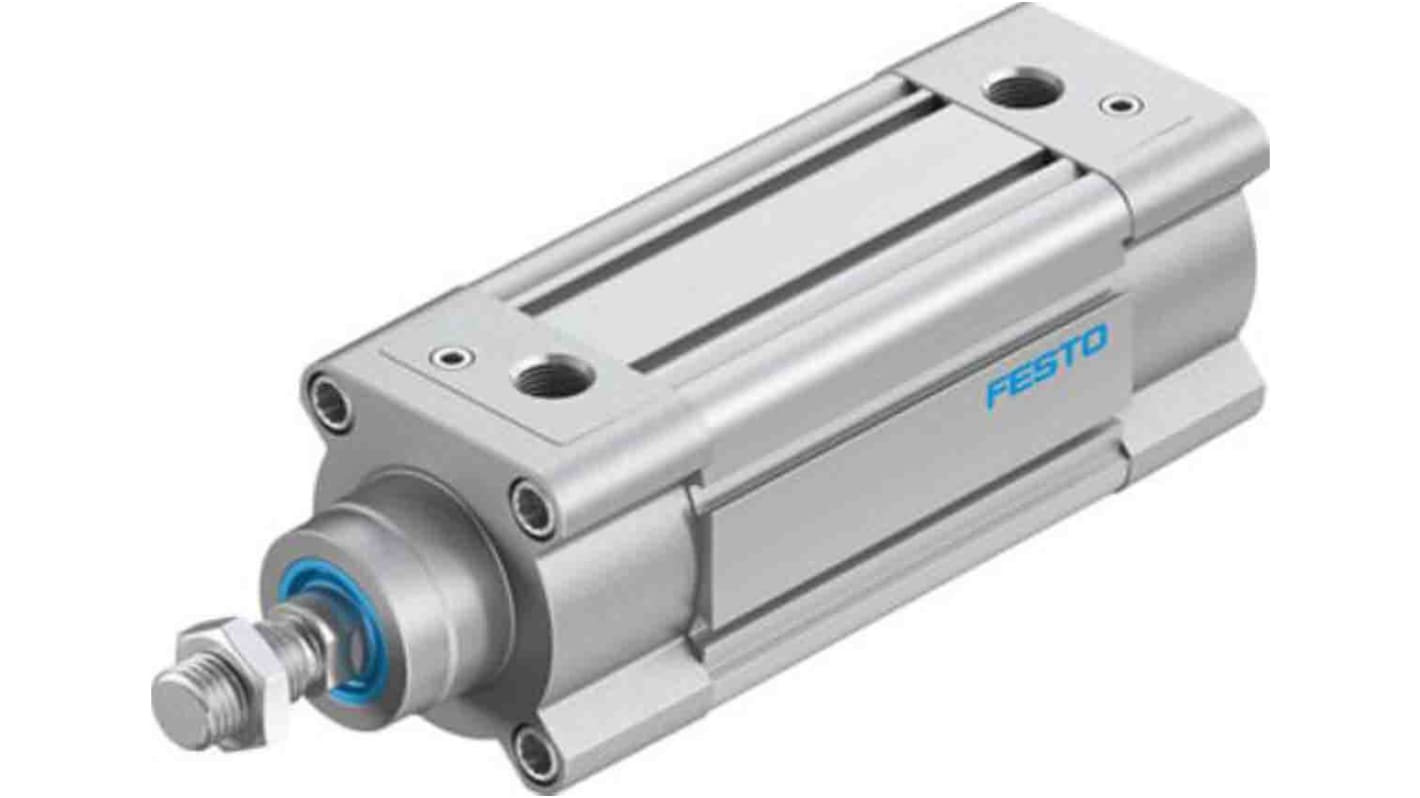 Festo Pneumatic Piston Rod Cylinder - 3657866, 63mm Bore, 80mm Stroke, DSBC Series, Double Acting