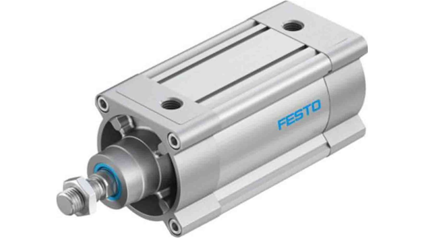 Festo Pneumatic Piston Rod Cylinder - 1384894, 100mm Bore, 100mm Stroke, DSBC Series, Double Acting