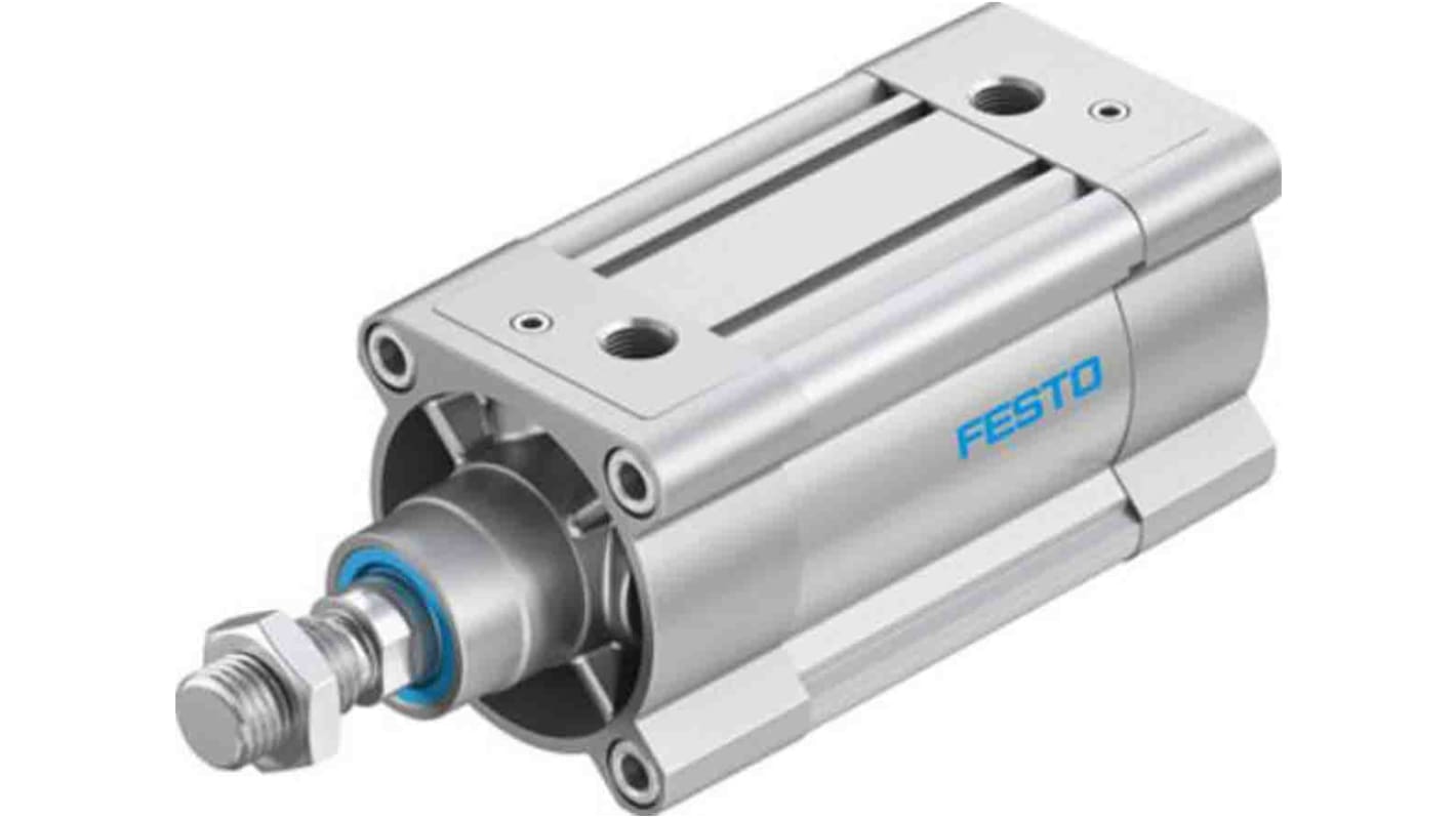 Festo Pneumatic Piston Rod Cylinder - 2126597, 80mm Bore, 60mm Stroke, DSBC Series, Double Acting