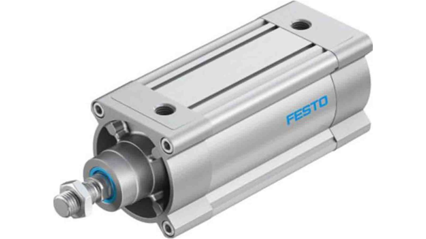 Festo Pneumatic Piston Rod Cylinder - 1384895, 100mm Bore, 125mm Stroke, DSBC Series, Double Acting