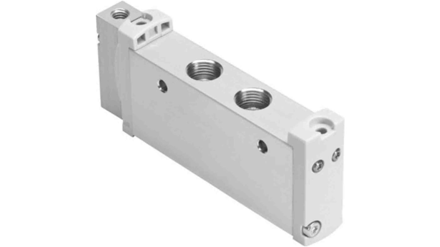 Festo 5/2 Monostable Pneumatic Solenoid Valve - Pneumatic G 1/4 VUWG Series, 574269