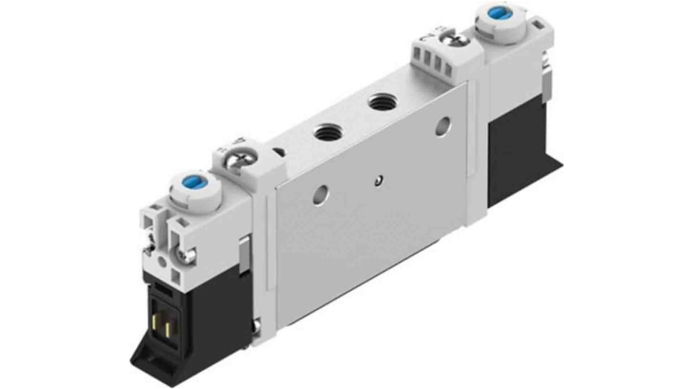 Festo 5/3 Closed Solenoid Valve - Electrical Metric M5 VUVG Series, 566469