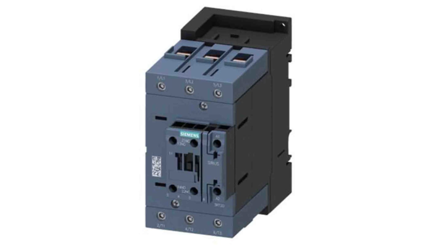 Stycznik 24 V DC Siemens styki: 3 37 kW 80 A 1NO + 1NC 3RT2045-1KB40