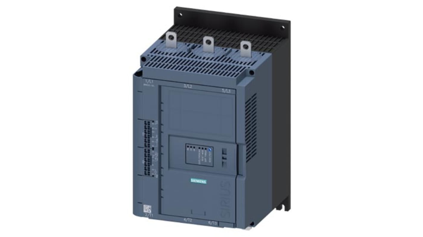 Siemens Soft Starter, Soft Start, 37 kW, 480 V ac, 3 Phase, IP00