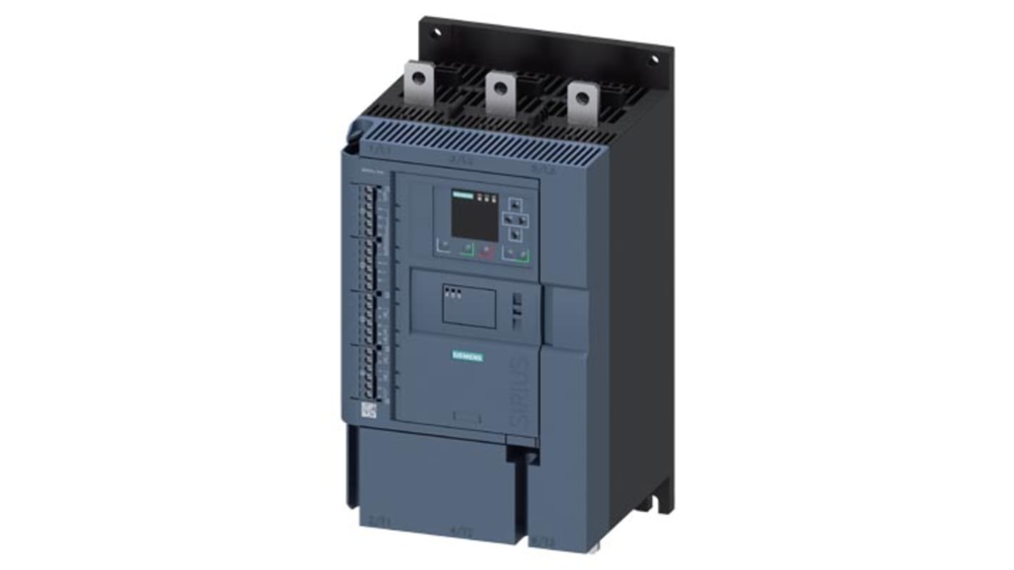 Avviatore soft-start Siemens, 3 fasi, 160 kW, 480 V c.a., IP00