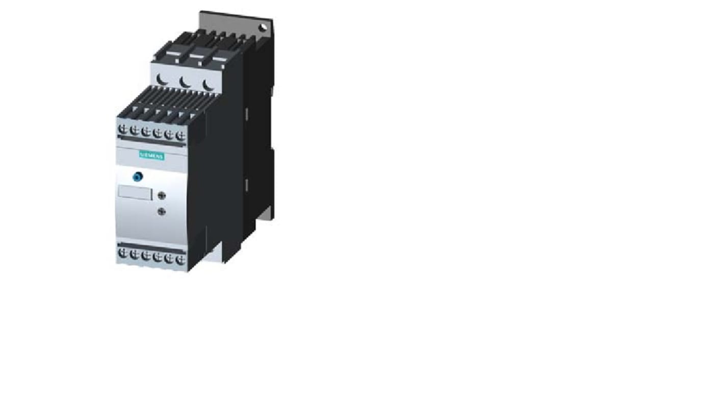 Siemens SIRIUS 3RW Soft Starter, , 18.5 kW, 400 V ac, 3 Phase