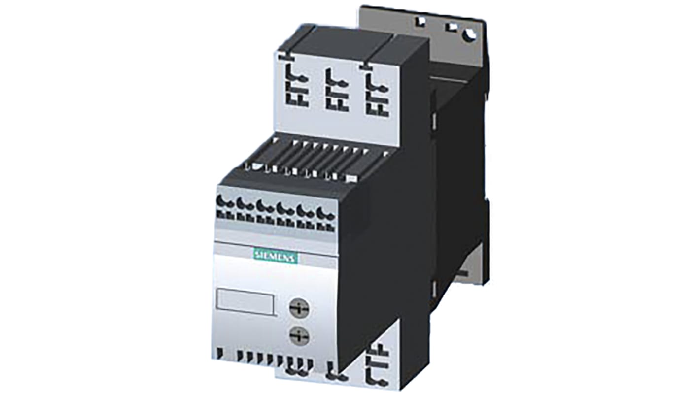 Siemens Soft Starter, Soft Start, 1.5 kW, 400 V ac, 3 Phase, IP00