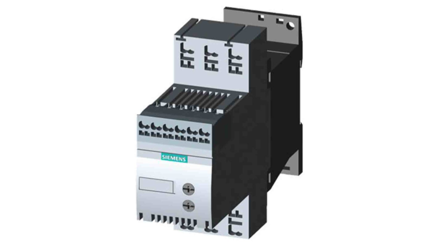 Siemens Soft Starter, Soft Start, 45 kW, 400 V ac, 3 Phase, IP00