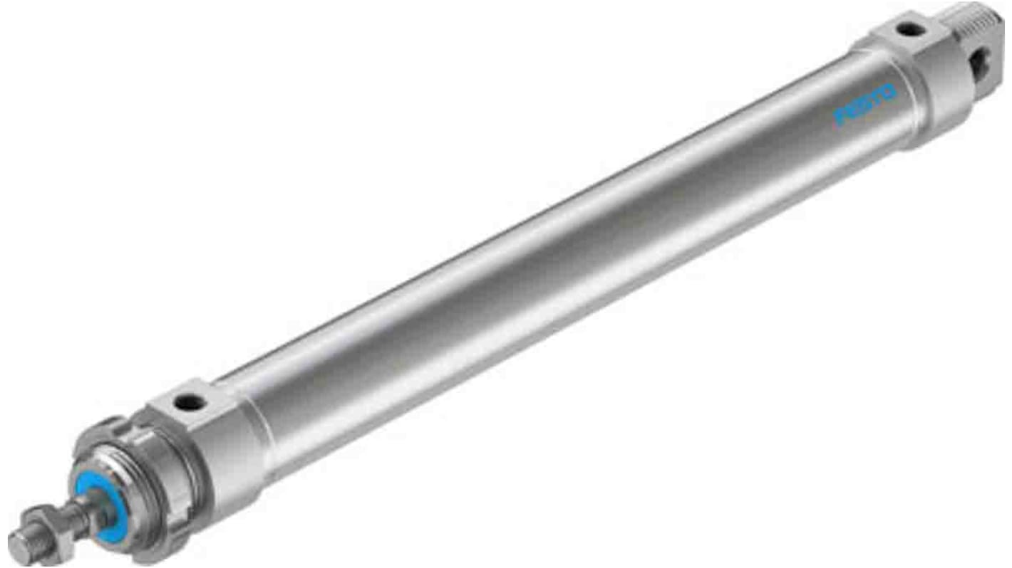 Festo Pneumatic Piston Rod Cylinder - 196028, 32mm Bore, 50mm Stroke, DSNU Series, Double Acting