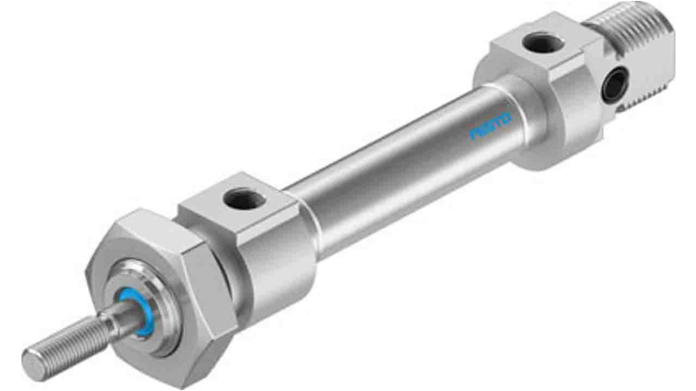 Festo 空圧ピストンロッドシリンダ DSNUシリーズ ボア：8mm ストローク：15mm DSNU-8-15-P-A