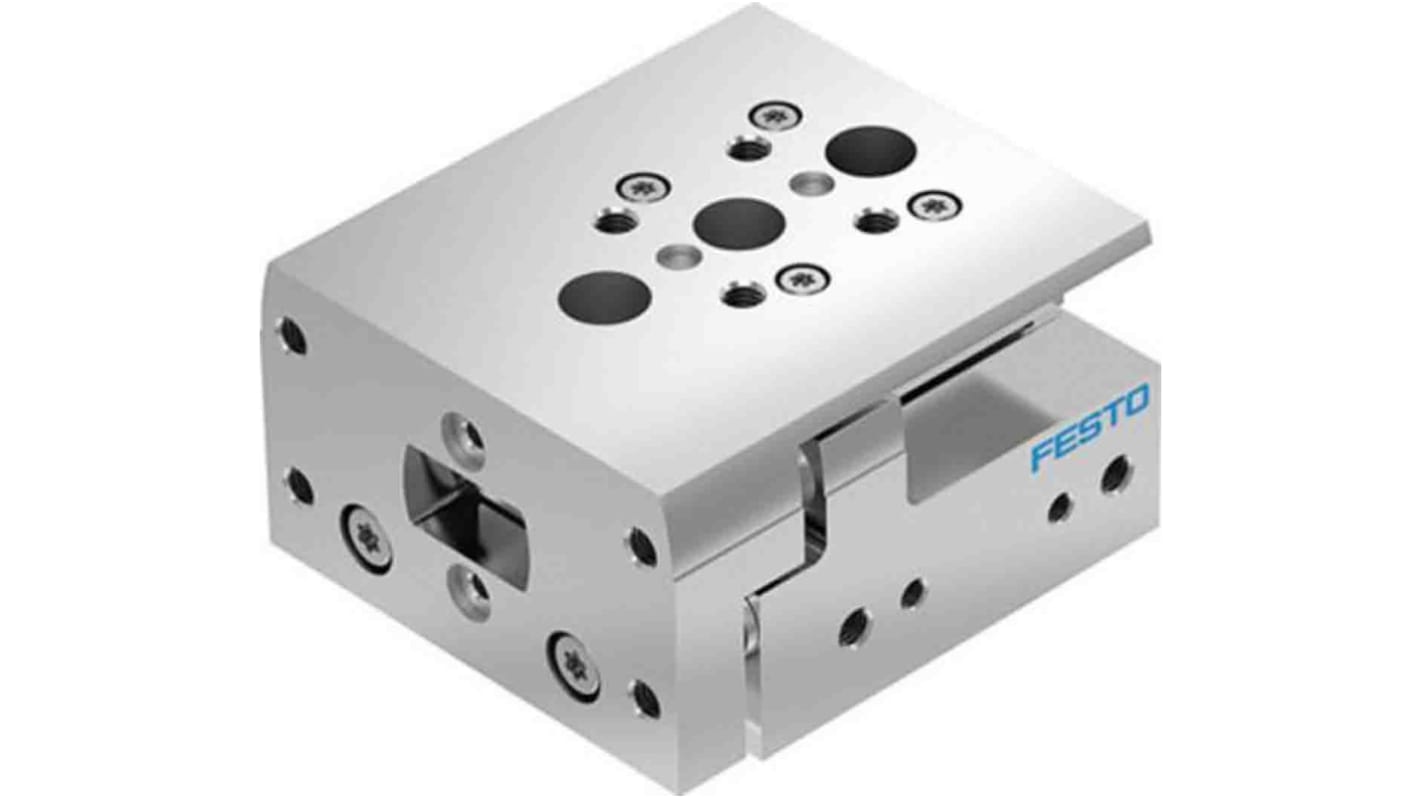 Festo Pneumatic Guided Cylinder - 8078853, 16mm Bore, 10mm Stroke, DGST Series, Double Acting