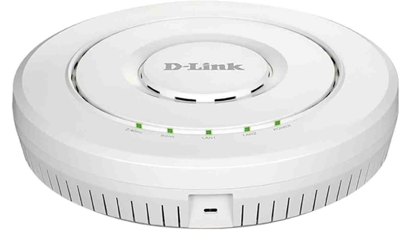 D-Link Wireless AC2600 Wave 2 Dual-Band Unified Access Point 2 Port Wireless Access Point, 802.11ac